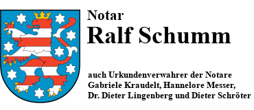 Notar Ralf Schumm – Thüringer Wappen